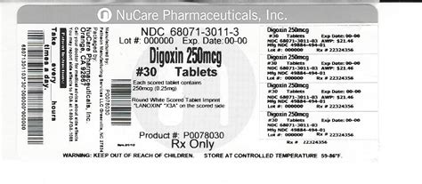 These Highlights Do Not Include All The Information Needed To Use Digoxin Safely And Effectively