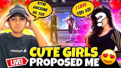 Cute Girls Proposed Me 🤣🔥 Youtube