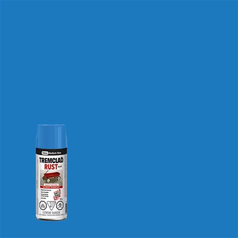 Tremclad Peinture Antirouille Base D Huile En Bleu Moyen Lustr