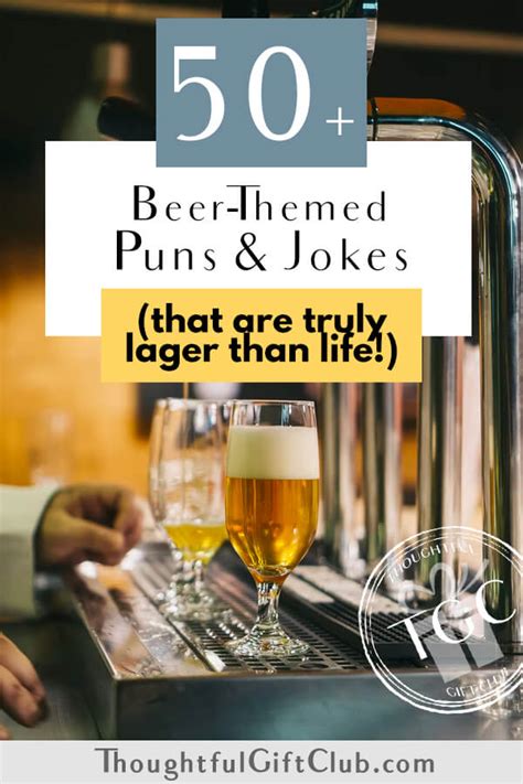 50 Beer Puns And Jokes For Instagram Captions That Are Lager Than Life