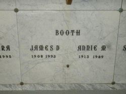 James Dorsey Booth M Morial Find A Grave