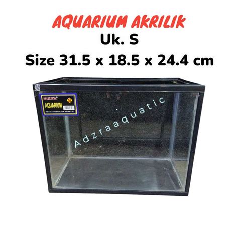 Jual Akuarium Aquarium Nikita Glass Water Tank Aquarium Triset