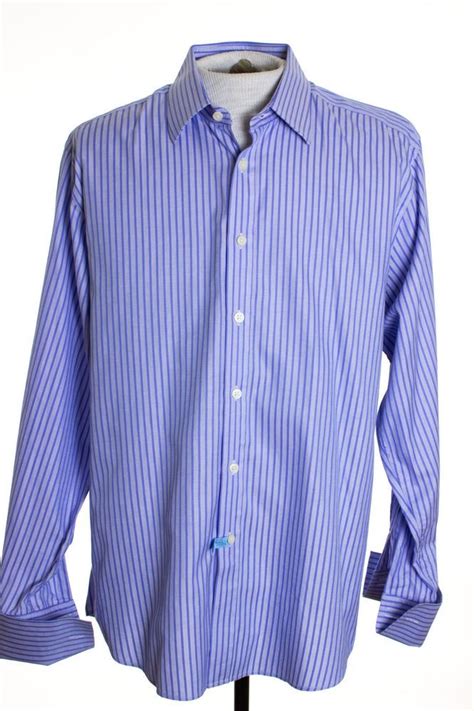 Charles Tyrwhitt Mens 17 X 35 Slim Fit French Cuff Button Up Long