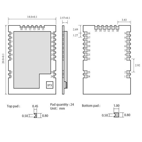 E Ti Cc Mhz Mhz Mhz Soc Dbm Wireless Rf Module With