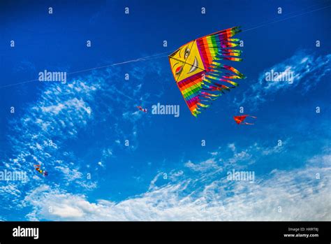 Kite flying on Galle Face Green, Colombo, Sri Lanka. A daily sunset ...