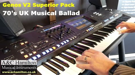 Yamaha Genos Version 2 Superior Pack Demonstration YouTube