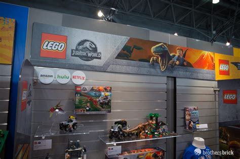 Lego Jurassic World Fallen Kingdom Sets At New York Toy Fair 2018