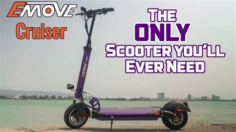 The Only Electric Scooter Youll Ever Need 2021 Emove Cruiser