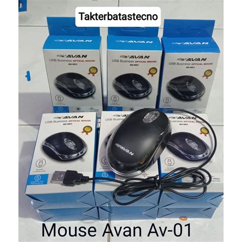 Jual Mouse Usb Kabel Avanmouse Kabel Minimouse Kabel Standart