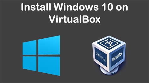 Installing Windows 10 On Virtualbox Youtube