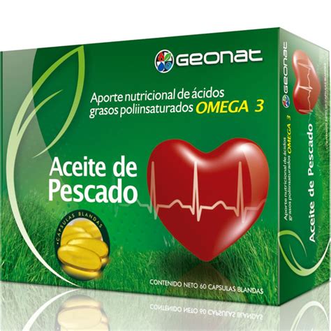 Geonat Aceite De Pescado Omega C Psulas Blandas Farmacia Leloir