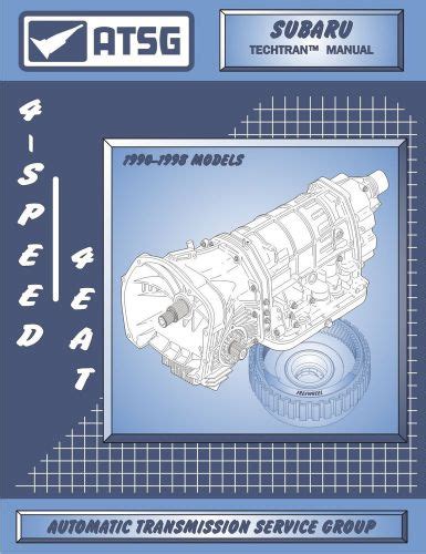 Buy Subaru 4 Speed 4EAT ATSG Rebuild Manual Transmission Transaxle