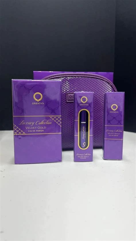 Orientica Velvet Gold Edp Oz Unisex Pc Gift Set By Orientica