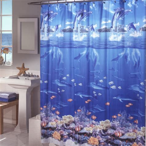 Sea Shower Curtain In Furniture Ideas Deltaangelgroup Furniture