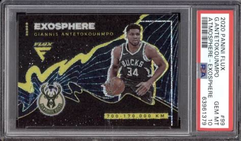 Giannis Antetokounmpo Psa Panini Flux Atmosph Re Exosphere