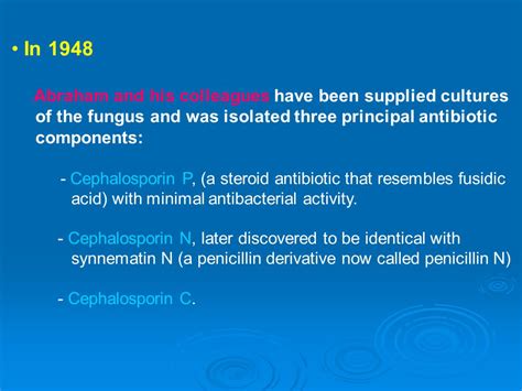 Cephalosporins Ppt Video Online Download