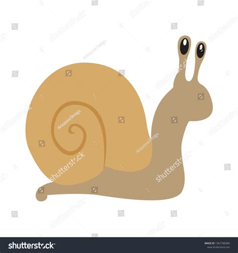 Snail Emoji Vector Stock Vector (Royalty Free) 1367788385 | Shutterstock