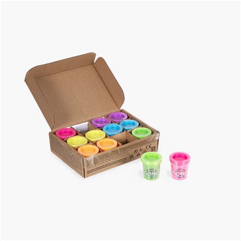 Set 12 Botes Plastilina Play Doh 6 Colores Tiendas MGI