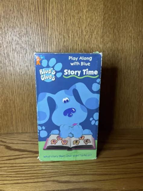 BLUE’S CLUES: STORY Time 1998 VHS EUR 5,72 - PicClick FR