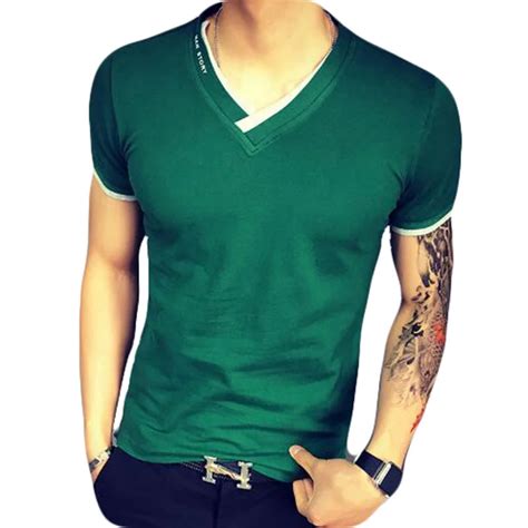 Best Price With Best Quality Cotton T Shirt Men Fashion Solid Color