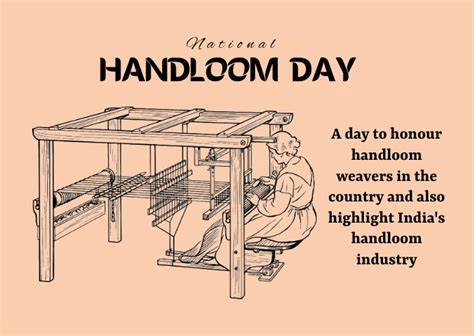 Handloom Day Template Postermywall