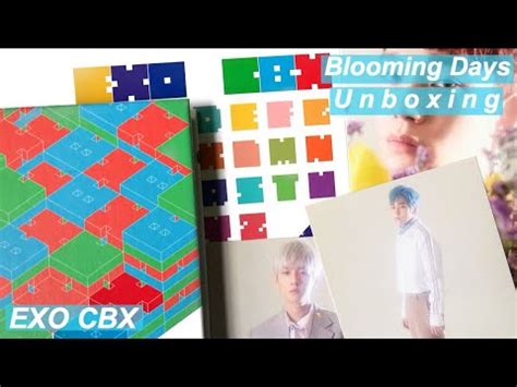 Unboxing Exo Cbx Nd Mini Album Blooming Days Youtube