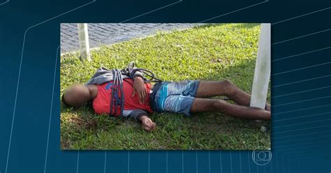 G1 Jovem é agredido e amarrado fios após assalto no RJ notícias