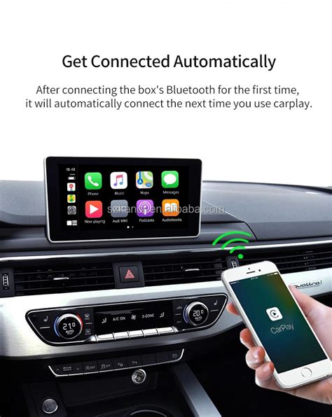 Wireless Apple Carplay Android Auto Interface For Mazda