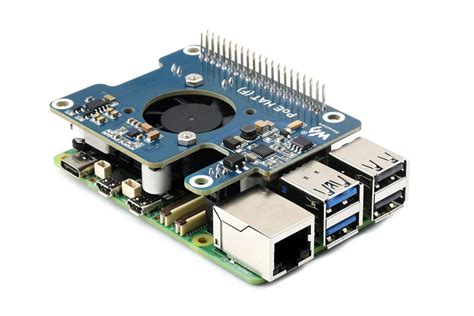 บอรด PoE HAT สำหรบ Raspberry Pi 5 พรอมระบบระบายความรอน CNX Software