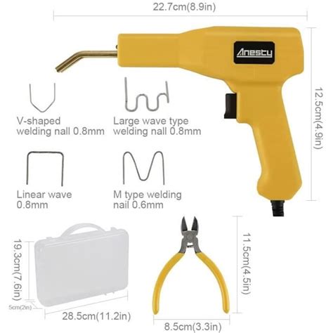 Fer Souder Pour Plastique Agrafeuse Chaud En Plastique Kit Avec