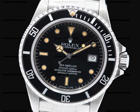 Rolex 16660 Vintage 16660 Sea Dweller Circa 1984 NICE PATINA FRESH