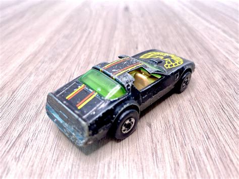 Vintage 1977 Hot Bird Hot Wheels Vintage 1977 Black Firebird Etsy