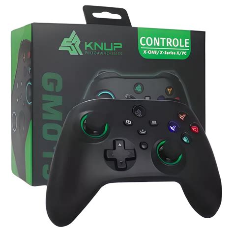 Controle Fio Para Xbox One Series X S Led Usb Manete Para PC