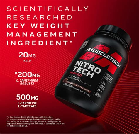 Nitro Tech Ripped Lbs In Pakistan Nutritionbee Pk