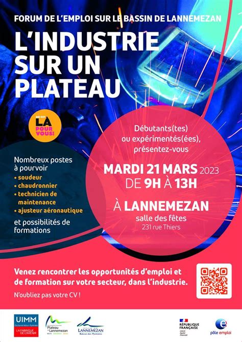 Lannemezan Un Forum De L Emploi Industriel Ce Mardi