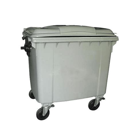 Mobile Wheelie Bin Grey 1100l Master Jack