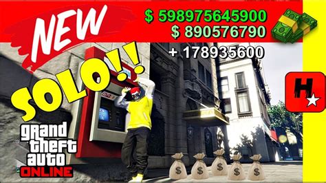 Brand New Gta Solo Money Glitch Working On Ps Xbox Gta V