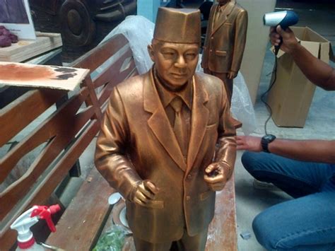 Menengok Pembuatan Patung Enam Presiden Indonesia Di Yogya