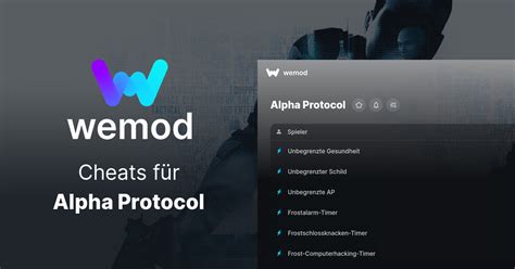 Alpha Protocol Cheats Und Trainer F R Pc Wemod