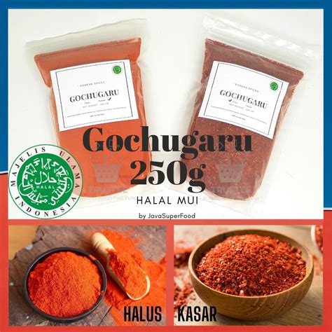 Jual Gochugaru Halal Mui Bubuk Cabe Cabai Red Pepper Powder Korea