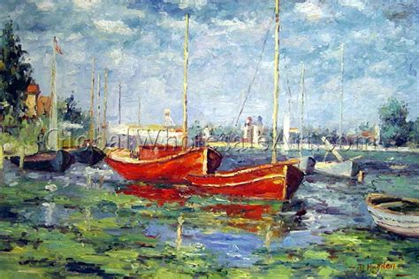 Monet Sailboat Painting At Paintingvalley Explore Collection Of