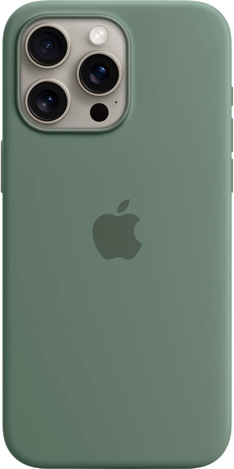 Apple Iphone 15 Pro Max Silicone Case With Magsafe Cypress Mt1x3zma