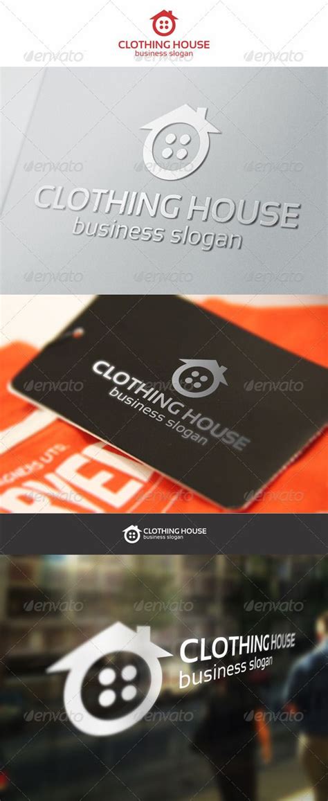 Clothing House Home Logo Home Logo House Logo Design Building Logo