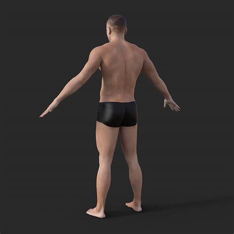 Bodybuilder 3D Model By Vyusur