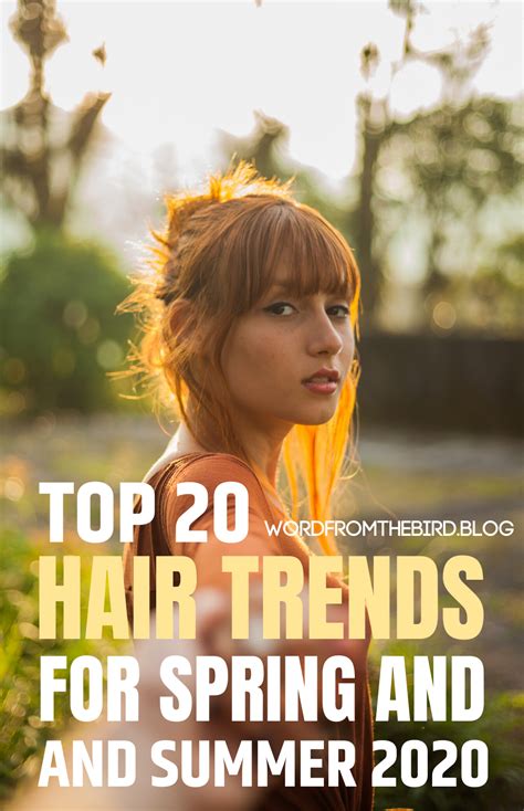 The Top Trendy And Chic Hairstyle Ideas For Spring And Summer 2020 Cut Color And Style Artofit