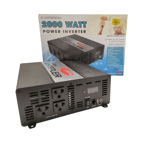 Whistler Power Inverter 2000 Watts Xp2000i Hmr Shop N Bid