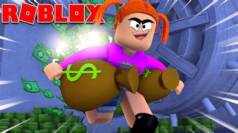 Roblox Crazy Bank Heist Obby With Daisy Part 1 Youtube