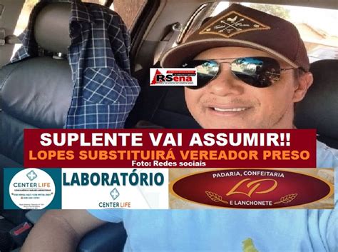 SUPLENTE ASSUME VAGA DE VEREADOR PRESO Em Francisco Dumont Suplente