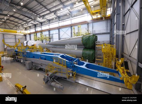 Soyuz Rocket Assembly Cnes Centre National Detudes Spatiales