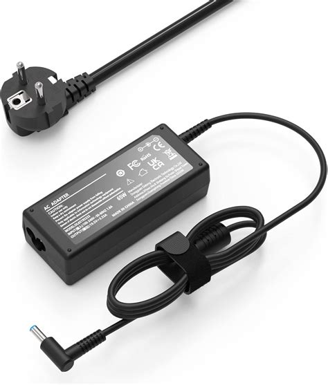 Caricabatterie HP Alimentatore 65W 19 5V 3 31A Laptop Charger Per HP